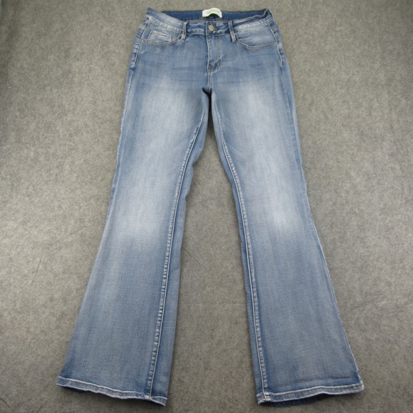 Telepatia Denim - Telepatia Womens Bootcut Jean Size 9/29 (Measures 29x31) Light Wash Stretch